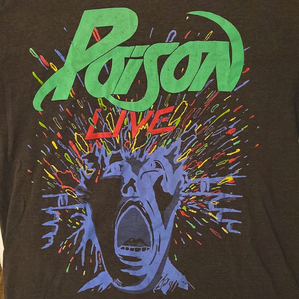 Vintage Poison Concert T-Shirt
